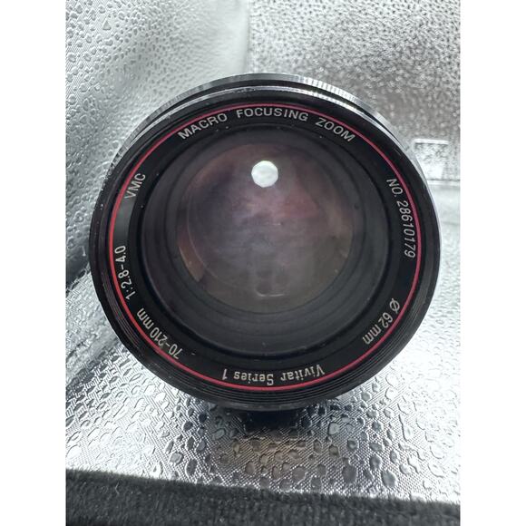 Vivitar Series 1 VMC 70-210mm 1:2.8-40 Macro Ficusing Zoom Japan Untested - Picture 6 of 8